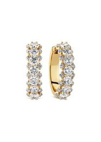 SIF JAKOBS Jewellery Creolen Lab Grown SJ-E2523-WD-YG