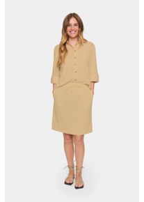 Saint Tropez Rock Gerade Passform Croissant yellow