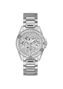 Guess GW0464L1 Queen Damen Chronograph Uhr in Silber
