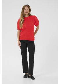 Kaffe Strickpullover Regular fit red