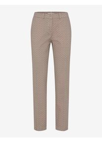 Brax Damen Chino Style MARON S WARM GREIGE, hellbraun, Gr. 38