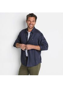 LANDS' END Twill-Hemd, Herren,  Blau, Lyocell (Viskose), by Lands' End