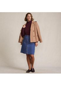 LANDS' END Stehkragen-Shirt, Damen,  Rot, Baumwolle, by Lands' End