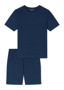 Schiesser Herren Pyjama Modern BondedSchlafanzug, Pyjama Set, Nachtw&auml;sche