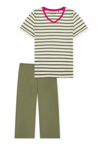 Schiesser Damen Pyjama Casual EssentialsSchlafanzug, Pyjama Set, Nachtw&auml;sche