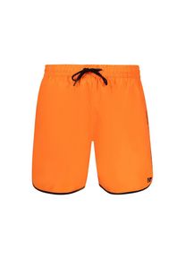 Norwegen 1963 Arancione Polyamid Herren Bade-Shorts