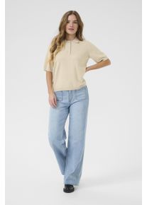 Kaffe Strickpullover Regular fit cream