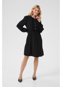 Cream Kleid Feminine black