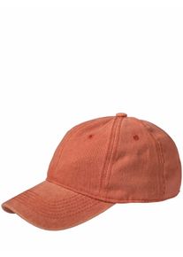 Mey & Edlich Mey & Edlich Herren Vintage-Basecap Orange 100 % Baumwolle