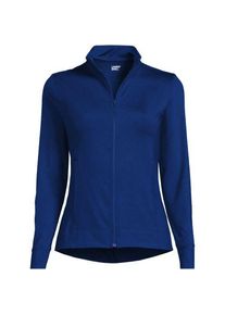 LANDS' END Active Jacke, Damen,  Blau, Elasthan/Polyester, by Lands' End