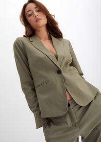 bonprix Blazer mit Paspeltaschen, gr&uuml;n, Gr.40, Attraktiver Blazer mit praktischen Paspeltaschen.