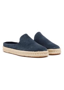 Toms Shoes TOMS Santiago Herren Clogs Aus Veloursleder In Blau