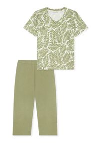 Schiesser Damen Pyjama Comfort EssentialsSchlafanzug, Pyjama Set, Nachtw&auml;sche