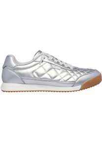 Skechers BOBS Billie Wild Comfort Polyurethan Damen Silber Sneakers