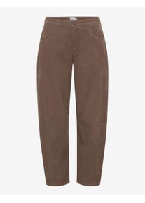 Brax Damen Cordhose Style MEGAN S WARM GREIGE, hellbraun, Gr. 32