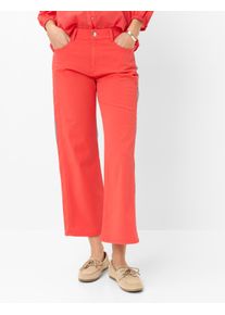 Brax Damen Culotte Style MAINE S HIBISCUS, Rot, Gr. 38K