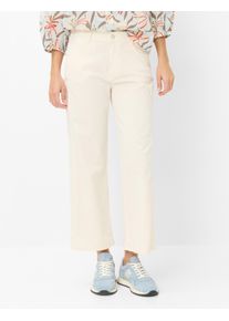 Brax Damen Culotte Style MAINE S OFFWHITE, Altwei&szlig;, Gr. 40