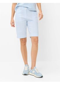 Brax Damen Bermuda Style MIA B BLUE SPLASH, hellblau, Gr. 36