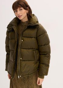 bonprix Oversize Steppjacke, gr&uuml;n, Gr.38, Oversize Steppjacke