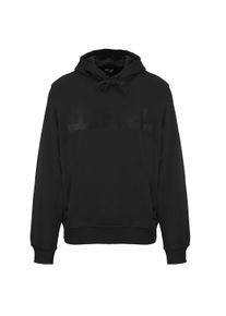 Diesel - Kapuzenpullover &bdquo;black Caviar" Mit Einfarbigem Logo