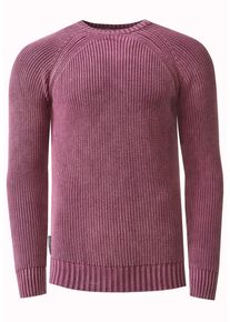 Rusty Neal Verwaschener Strick Pullover im Vintage Look
