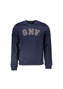 Gianmarco Venturi Blau Polyester Herren Sweatshirt