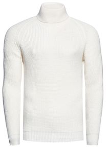 Rusty Neal Grobstrick Slim Fit Rollkragen-Pullover