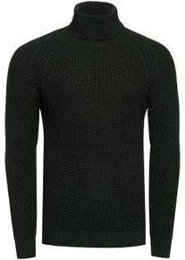 Rusty Neal Grobstrick Slim Fit Rollkragen-Pullover