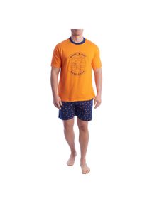 Herren-Pyjama mit kurzen &Auml;rmeln aus 100 % Baumwolle KL30000
