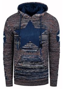 Rusty Neal Grobstrick Comic Kapuzen-Pullover