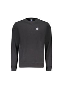 North Sails Schwarzes Baumwoll-Sweatshirt f&uuml;r Herren