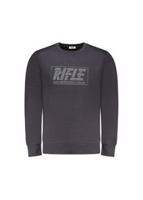 Rifle Blau Baumwolle Herren Sweatshirt
