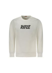 Rifle Wei&szlig;er Baumwolle Herren Sweatshirt