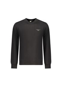 Akademie Milit&auml;r Schwarz Baumwolle Herren Sweatshirt