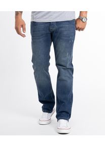 Rock Creek Jeans Straight Cut Blau