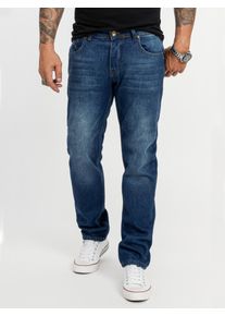 Rock Creek Jeans Straight Leg Blau