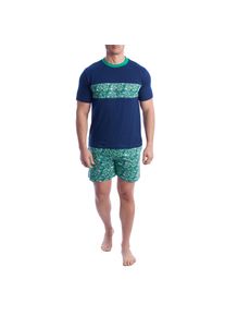Herren-Pyjama mit kurzen &Auml;rmeln aus 100 % Baumwolle KL30000