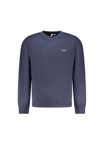 Accademia Militare Blauer Baumwoll Herren Sweatshirt