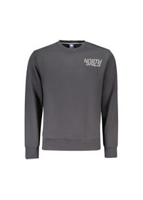 North Sails Schwarzes Baumwoll Herren Sweatshirt