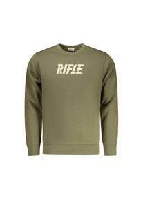 Rifle Verde Baumwoll Herren Sweatshirt