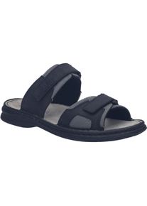 Josef Seibel Herren Sandale Max 75 in schwarz-kombi