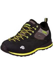 GUGGEN Mountain Herren Wandern Trekkingschuhe Schwarz