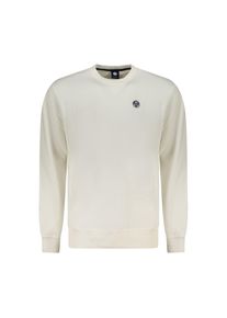 North Sails Bianco Baumwoll Herren Sweatshirt