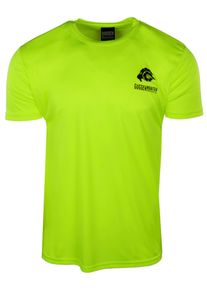 GUGGEN Mountain Herren Fitness Funktionsshirt T-Shirt Sport Outdoor Gelb
