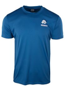 GUGGEN Mountain Herren Fitness Funktionsshirt T-Shirt Sport Outdoor Blau