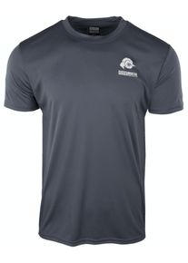 GUGGEN Mountain Herren Fitness Funktionsshirt T-Shirt Sport Outdoor Grau