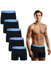 U.S. Polo Assn. Herren Boxershorts 5er Pack aus Baumwoll-Elasthan