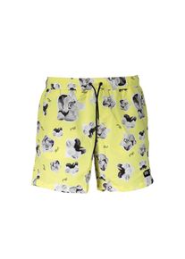 K by KARL LAGERFELD Karl Lagerfeld Gelbe Polyester Herren Bade-Boxershorts
