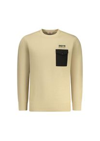 Rifle Beige Baumwoll-Sweatshirt f&uuml;r Herren