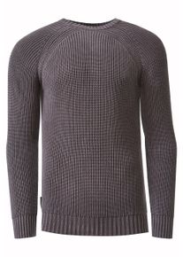 Rusty Neal Verwaschener Strick Pullover im Vintage Look